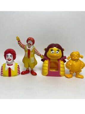 McDonalds Happy Meal Premiums Classic Characters Ronald Birdie